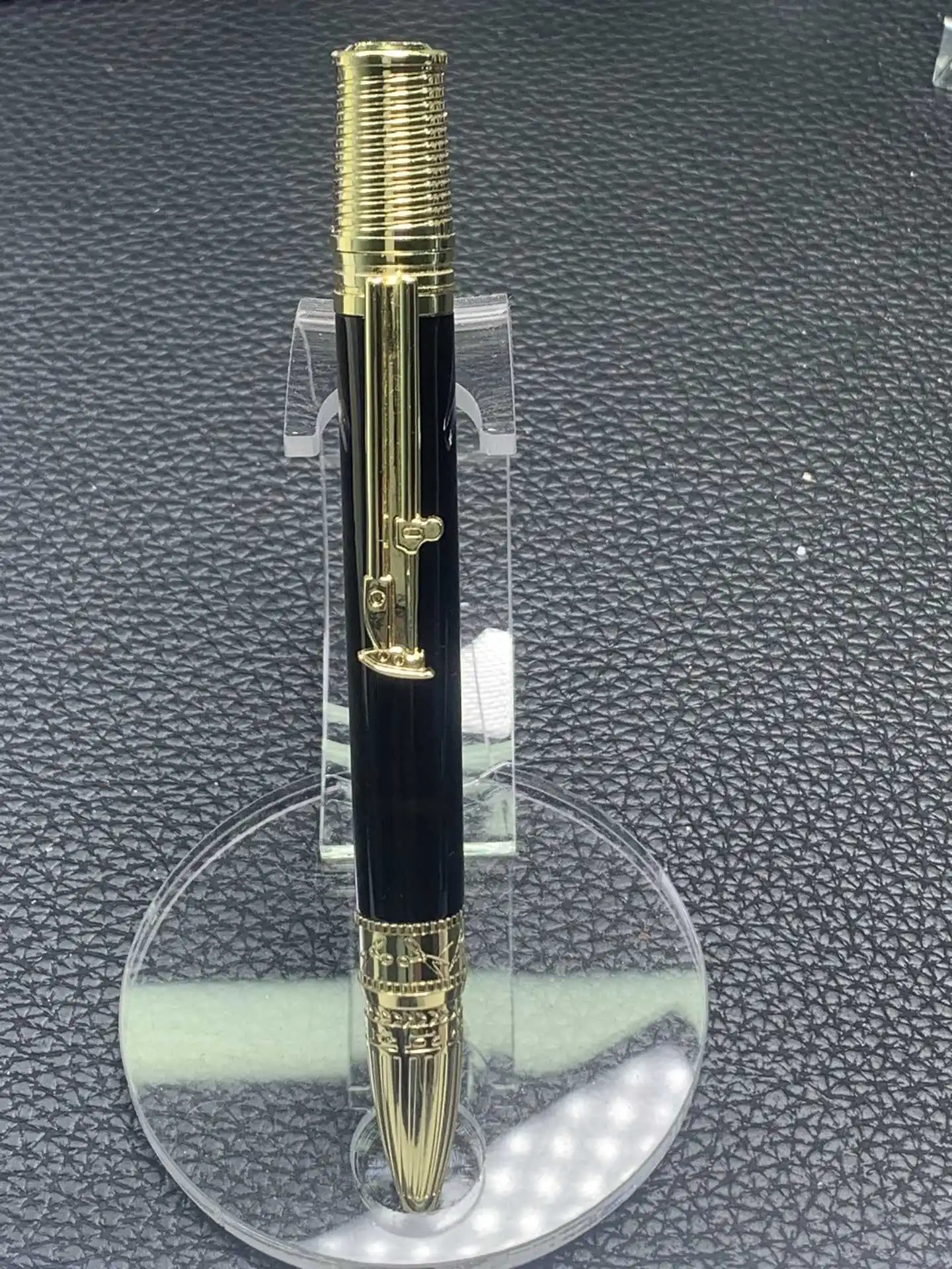 Pure Natural Mexico's Top Grade Golden Gemstone Pearl Roller Pen , Ballpoint Pen,Hand Polishing Gifts And Collectibles