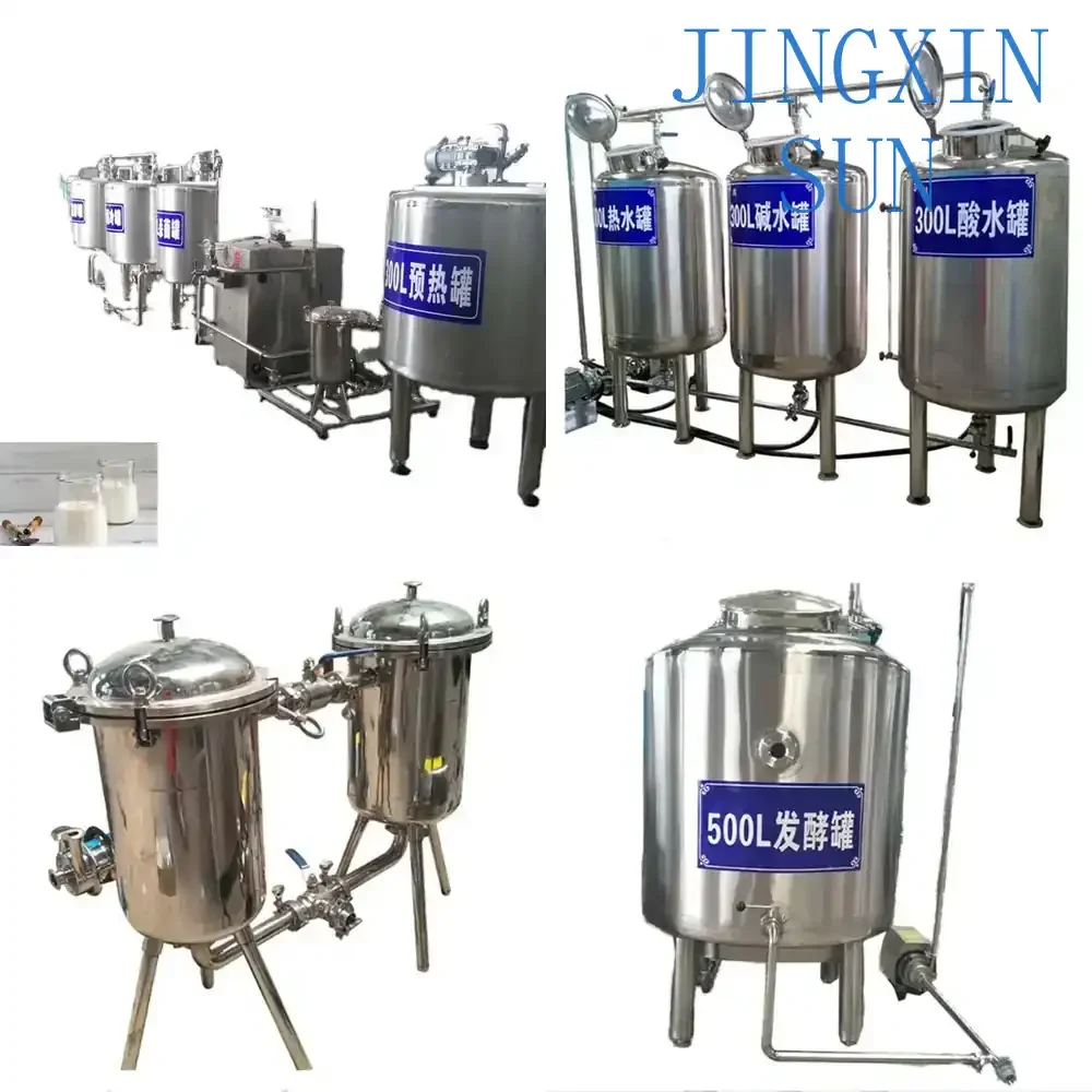 Yogurt Production Line for Mini Dairy Processing Plant Equipment Yogurt Processing Machine for Small Scale Dairy Farm Food