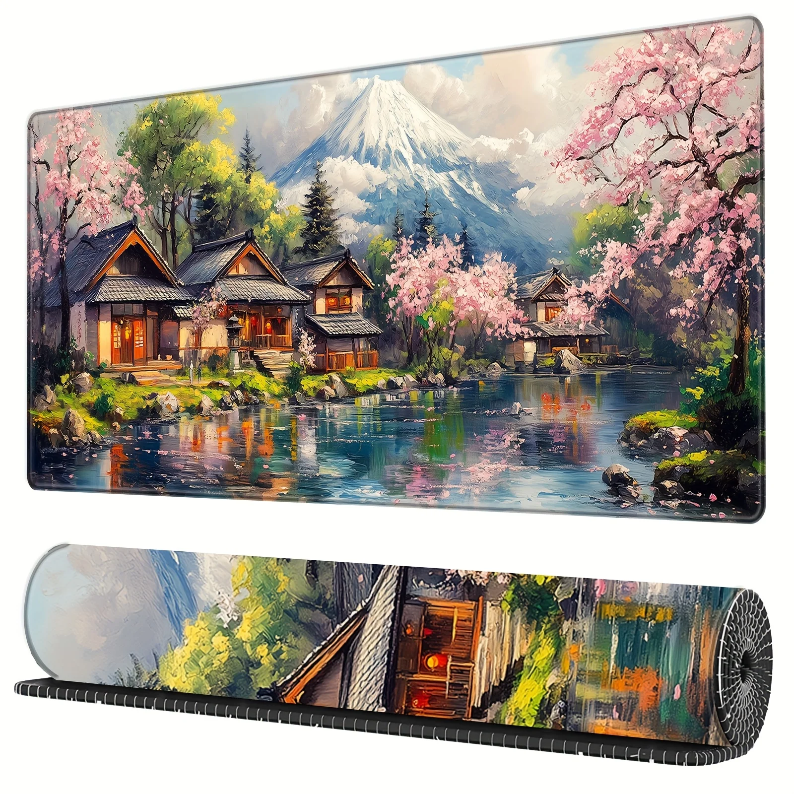 

Professional Gaming Mouse Pad Large Desk Mat Cloth Surface Non Slip Rubber Base for PC Laptop Keyboard Office Workspace Setup