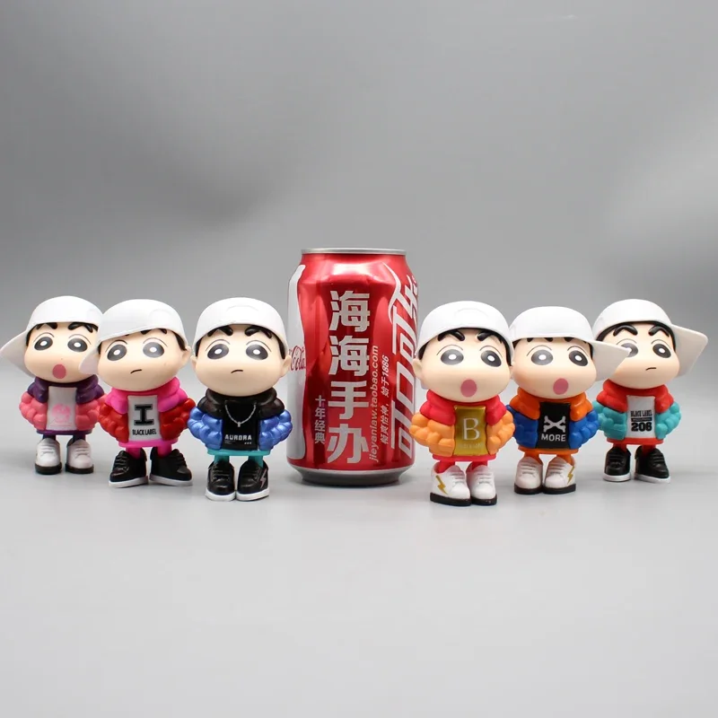 9,5 cm Nohara Shinnosuke Figur GK Crayon Shin-chan Action-figuren Baseball Kleidung Anime PVC Sammlung Modell Ornament spielzeug