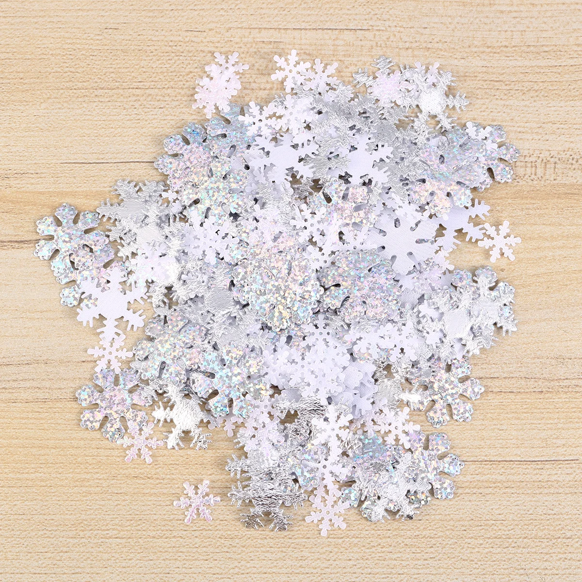 

2Packs Christmas Snowflake Confetti Shiny Party Favors for Wedding Birthday Banquet Use Christmas Confetti Wedding Decoration