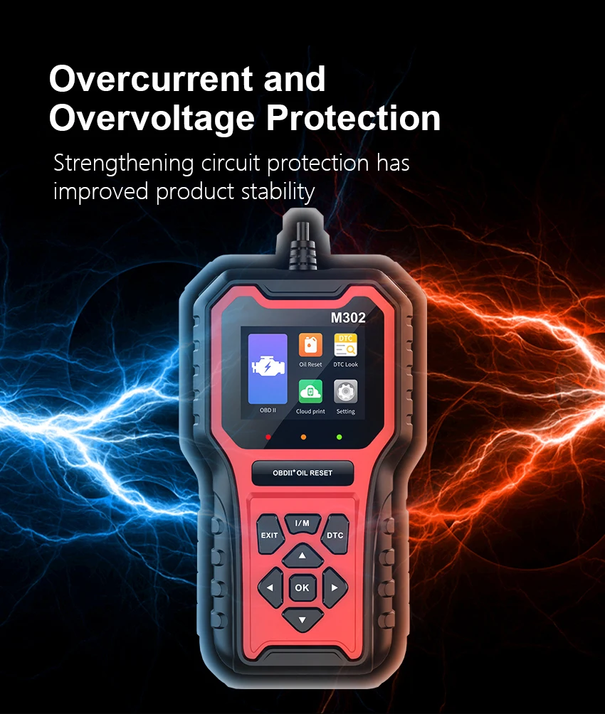 Obdii Elm327 M302 Obd2 Code Reader Scanner Auto Diagnostische Scanner Obd2 Automotive Motor Fout Lezen Data Code Reader