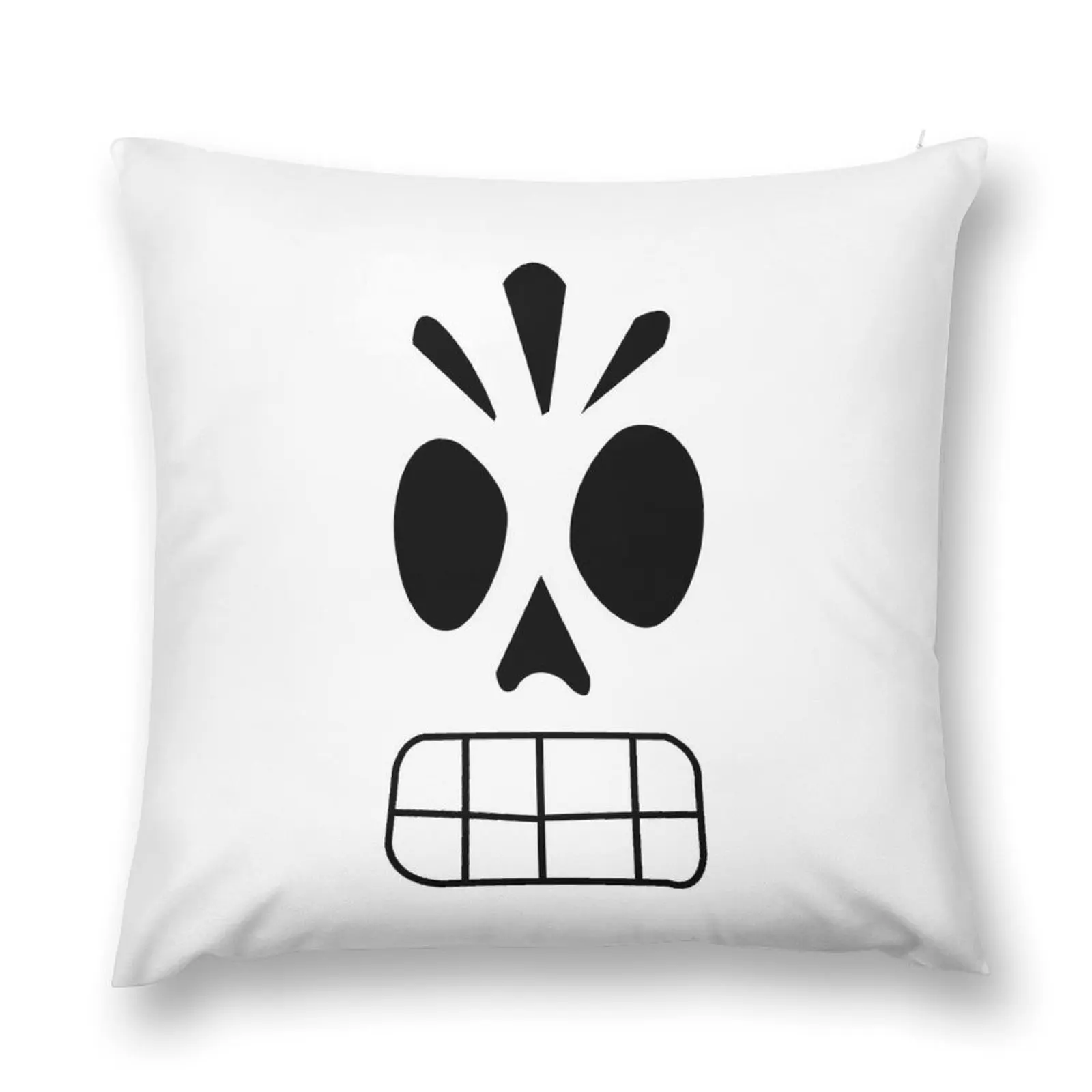 Manny Calavera Throw Pillow sleeping pillows Cushions Home Decor Decorative pillow case Couch Pillows pillow