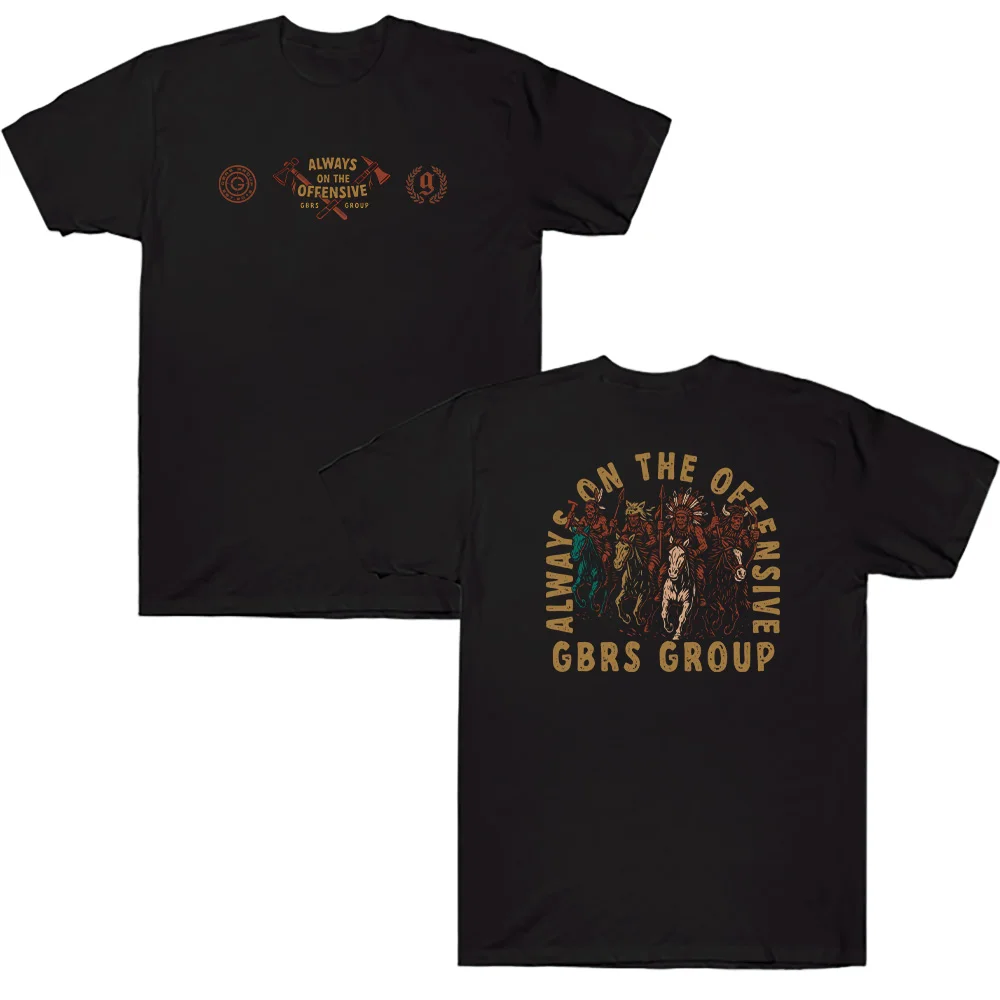 

GBRS Group Tribe Short Sleeve Shirt Graphic Gothic Men's Women's T-Shirt Cotton Top Street Tee Summer Comfort Breathable Clothes