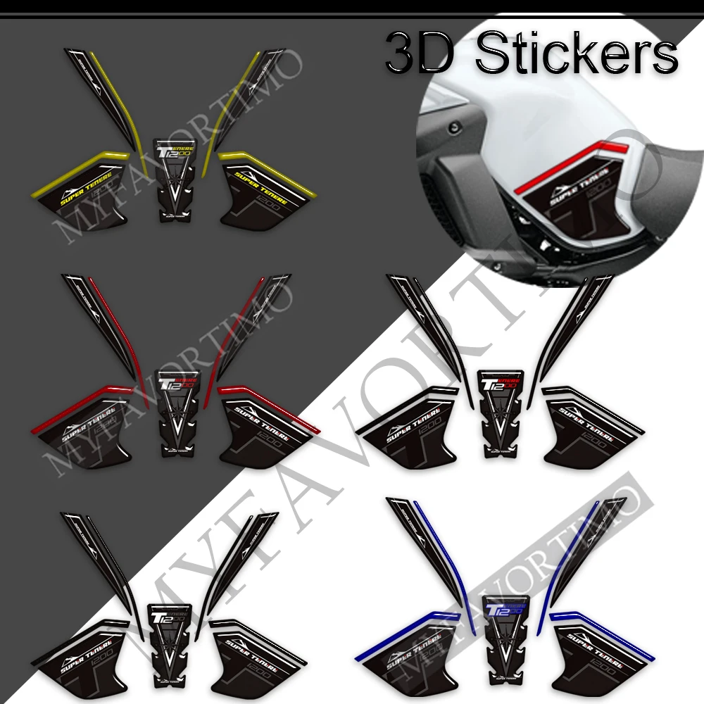 

NEW Decals Gas Fuel Oil Kit Knee Fish Tank Pad 3D Stickers For Yamaha XT1200X XT1200ZE XT 1200 Z ZE ES XTZ XTZ1200E Super Tenere