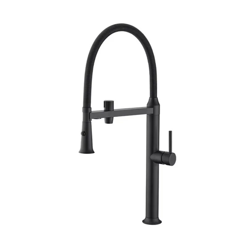 مثبت على سطح السفينة النحاسية 3 في 1 مرشحات مياه الصنبور المرنة لحوض المطبخ #3