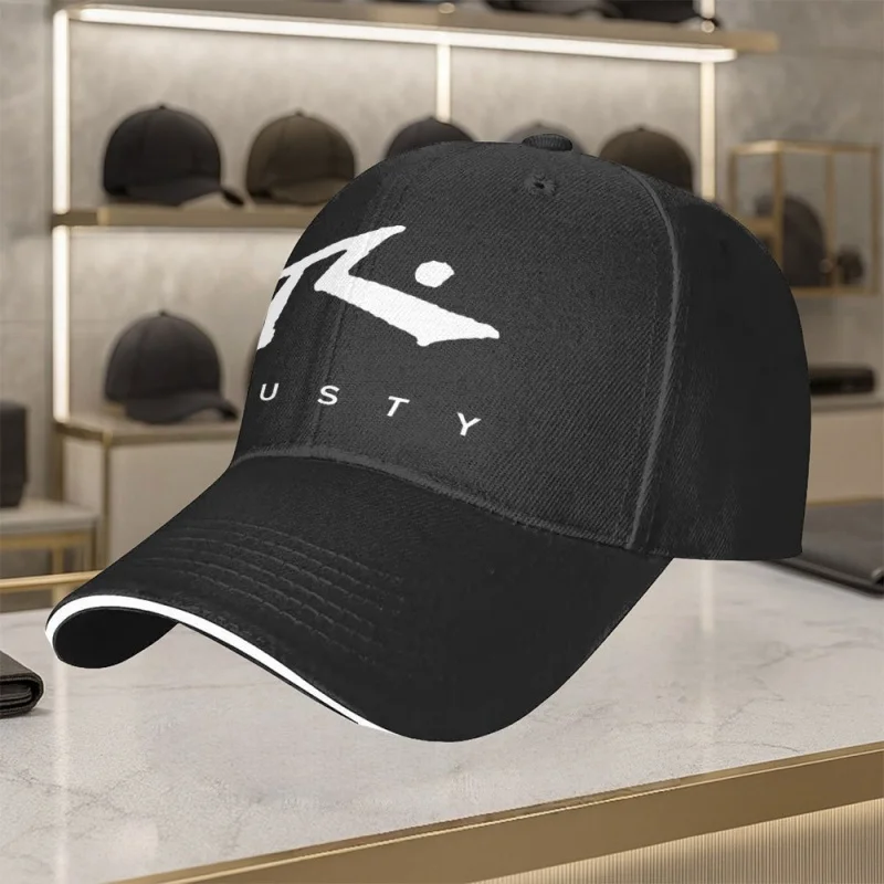A Men'S Baseball Cap Featuring a Trust Arrow Print, Suitable for Both Genders. an Essential Hat for Date Outfits, This Stylish F