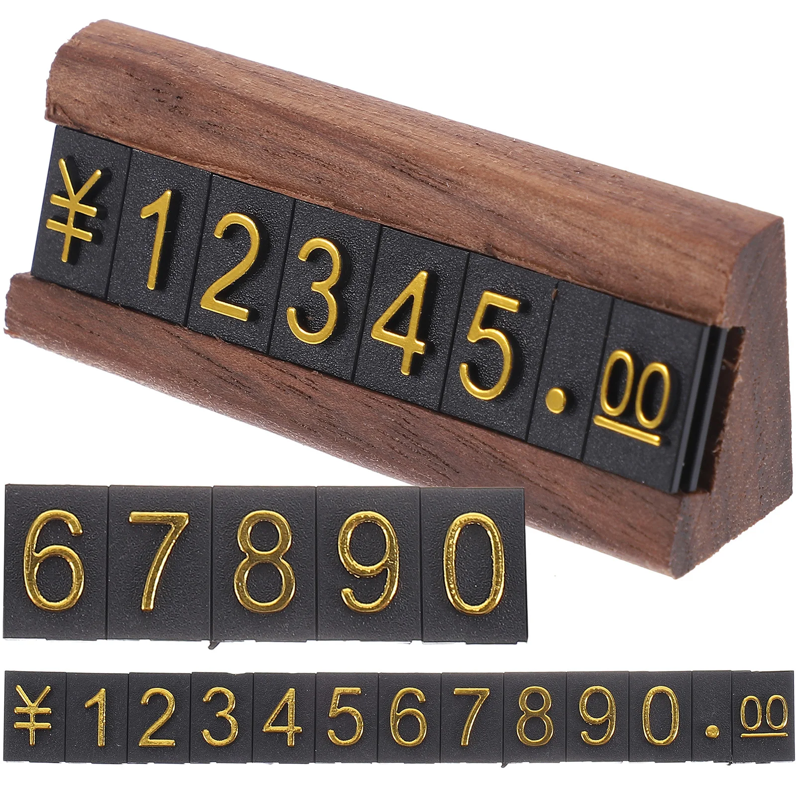 

1Set Elegant Price Cube Stand Flexible Reusable Cost-Effective for Apparel Shops Jewelry Displays Price Tags Retail Counter