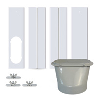 Mobile Air Conditioner Vent Kit Portable Mobile Air Conditioning Exhaust Hose Kit Lightweight Accessories for Sliding Window