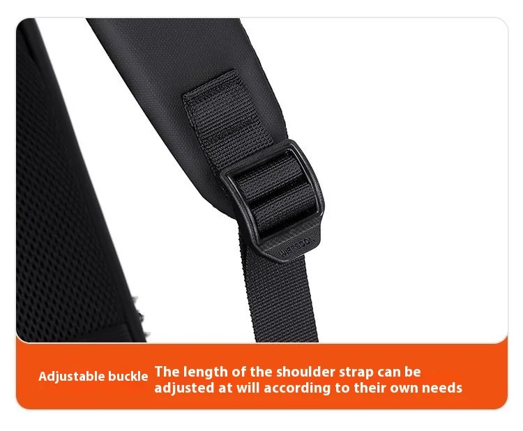 Wiersoon Rucksack für Herren, wasserdichter Rucksack, große Kapazität, Geschäftsreise, multifunktionale Passwort-Anti-Diebstahl-Laptoptasche – Detail 21