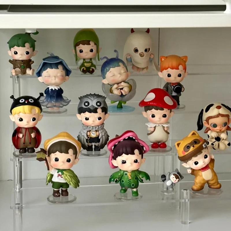 

Hacipupu Adventures In The Woods Series Anime Action Figure Guess Bag Ornament Figurines Home Decor Dolls Model Surprise Gift