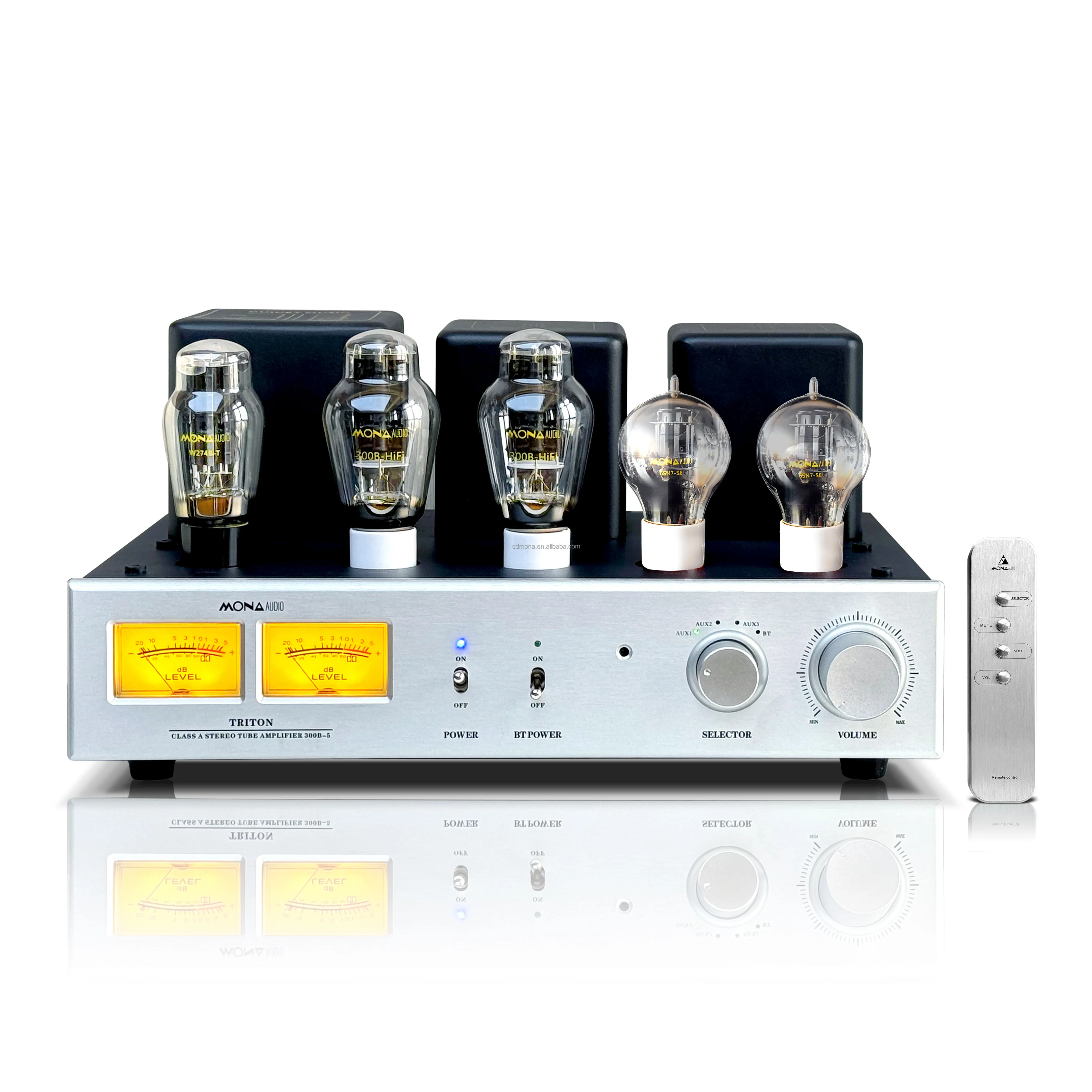 MSWell-Designed 10W HIFI Home Audio Power Module  300B-5 Tube Amplifier and Stereo Speaker Enhancer
