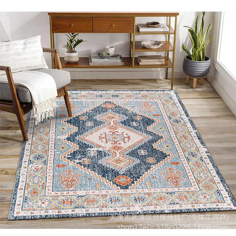 Carpet, living room, long strip floor mat, bedroom, room carpet  16021