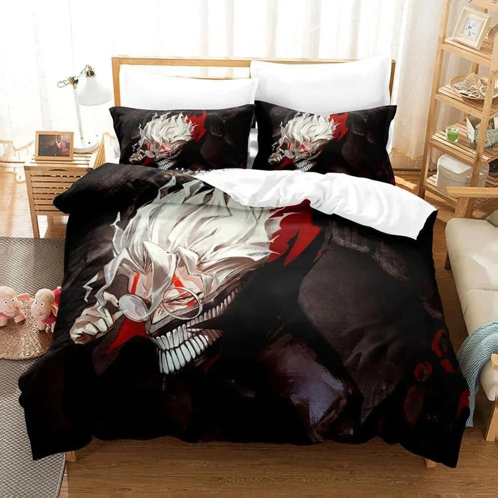 Dandadan Takakura Ken Bedding Set Single Twin Full Queen King Size Bed Set Adult Kid Bedroom Duvet cover Sets Anime Bed Sheet