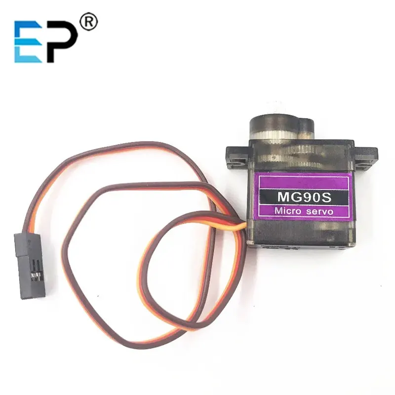 2/5/10/20/100 pcs/lot MG90S gear Digital 9g Servo SG90 For Rc Helicopter Plane Boat Car MG90 9G Trex 450 RC Robot Helicopter