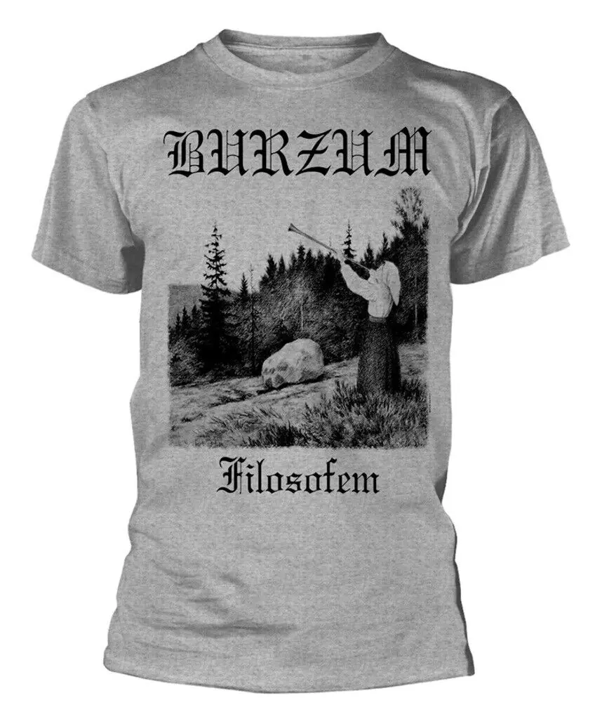 B Zum Filosofem Black Print Grey T Shirt Official