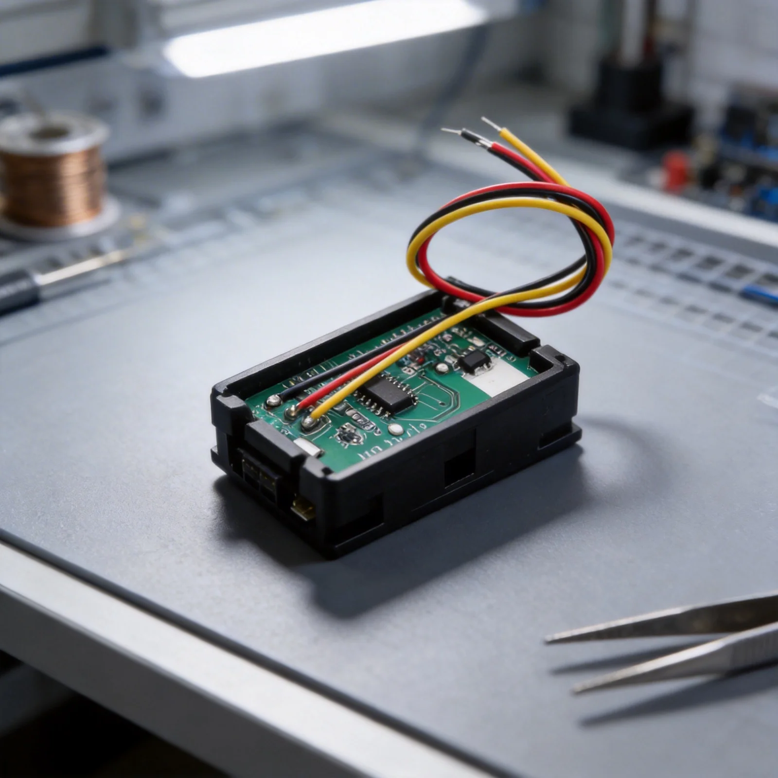 3 Pieces 0 56 inch Digital DC Voltmeter 3Wire with Reverse Connection Prevention for Automotive Battery Voltage Measurement