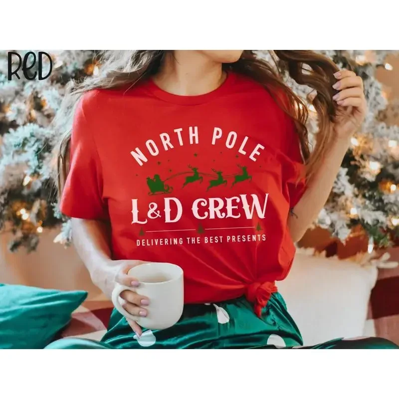 T-Shirt für Geburtsassistente, Weihnachten, für L D Xmas Holiday Ld
