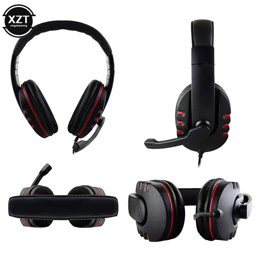 Wired Gaming Headphones Gamer Headset with Microphone For PC Computer Laptop PS4 XBOX ONE Play Station 4 Gaming Earphones