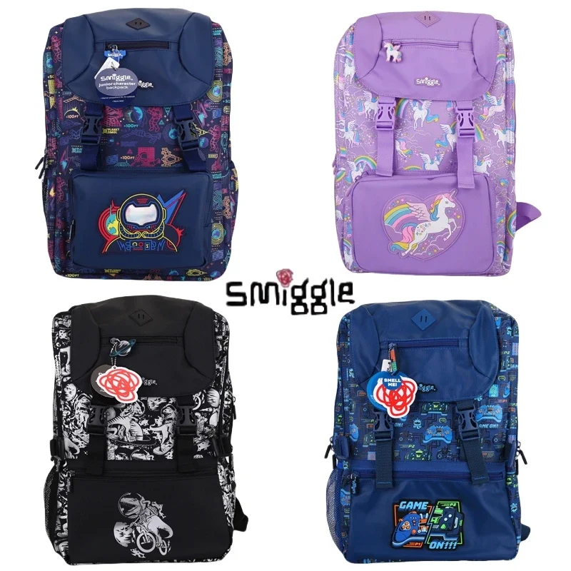 Hot selling Original Australia Simggle Children's waist protection backpack Student Lightweight Large Capacity Postman bag gifts