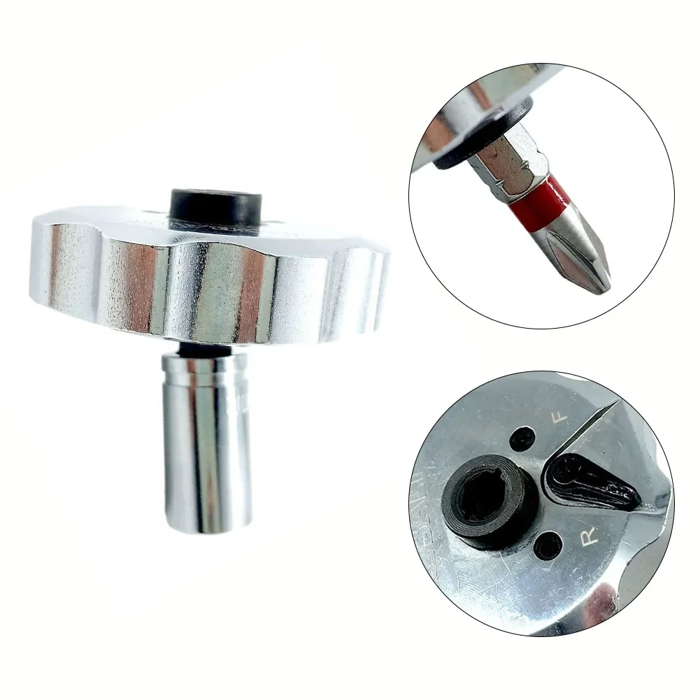 Palm Ratchet Wrench 1/4Inch Socket Adapter Socket Wrench For Home Appliance Maintenance Furniture Repairing