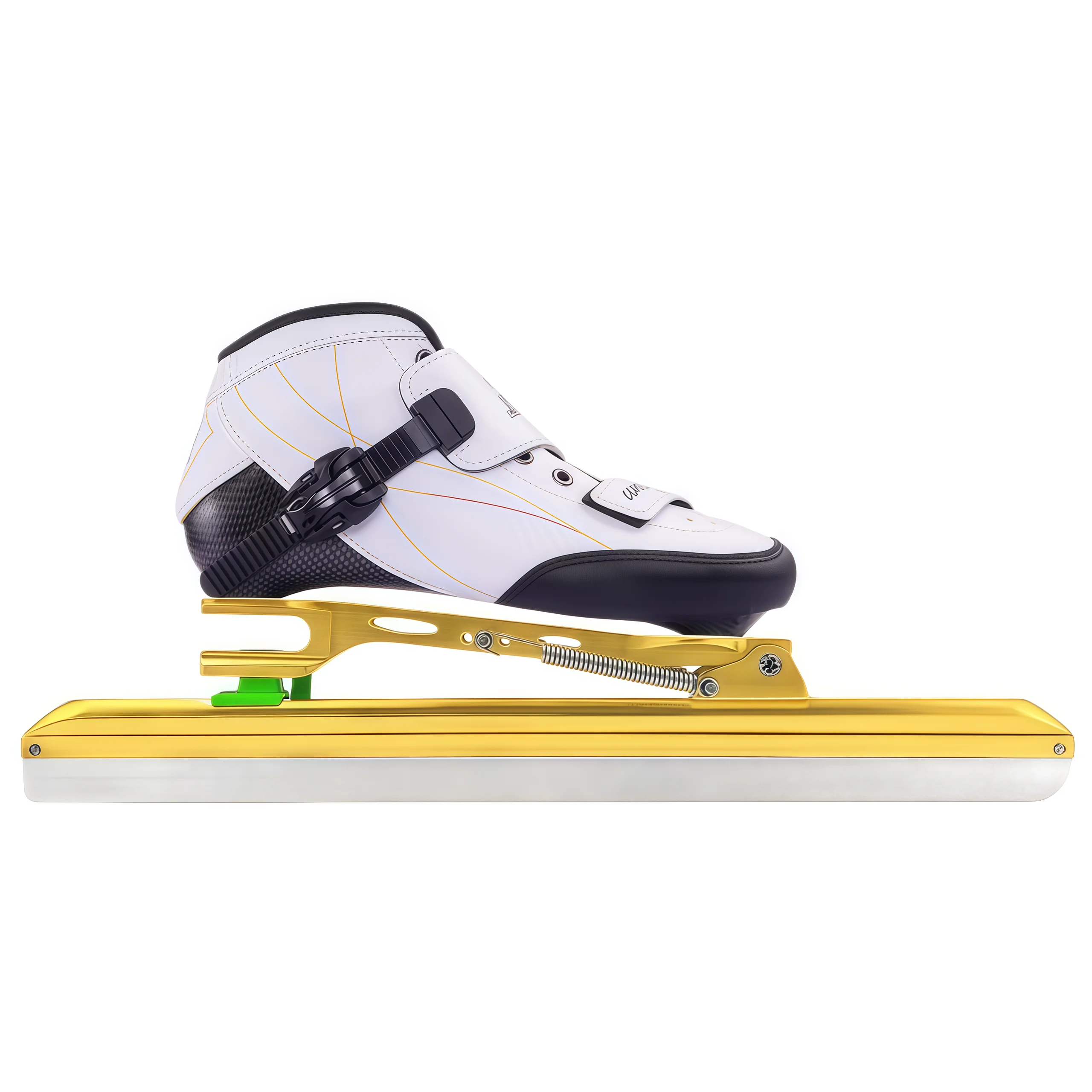 Patins de Gelo Profissionais ZICO para Patinação de Velocidade, Fibra de Carbono, Pista Curta, Masculino Adulto, Pista Longa, Patins de Gelo Antiderrapantes