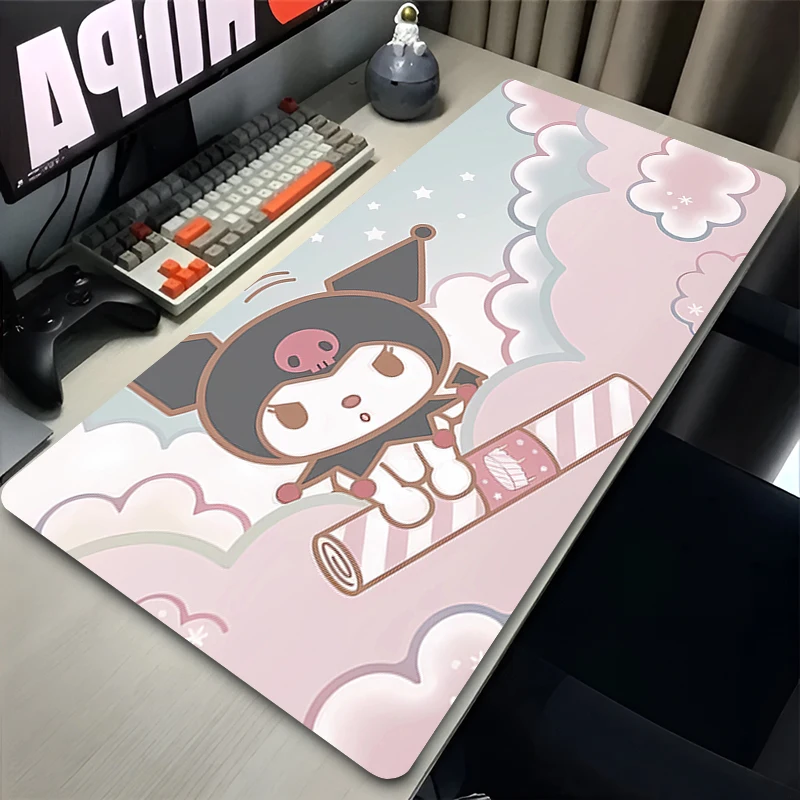 Mouse Pad K-kuromi Gamer Mousepads Big Gaming Mousepad Large Keyboard Mat Waterproof Desk Pad For Computer Laptop Mouse Pads