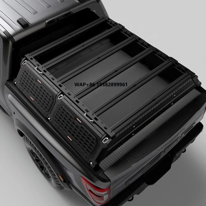 Premium Black Truck Rack for  RAM - Heavy Duty Aluminum Steel Rack W/ Powder Coat