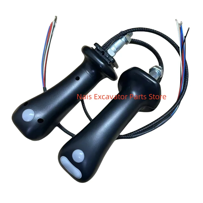 for Sany 150 Zoomlion 280 XCMG Cait sunward handle rubber rotary drilling rig Rexroth joystick handle glue 4 button keys 12mm