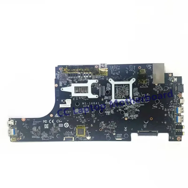 MS-16R41 VER:1.0 Mainboard For MSI Laptop Motherboard W/SRF6X I5-9300H CPU N18P-G61-MP2-A1 GTX1650 100% Full Tested Working Well