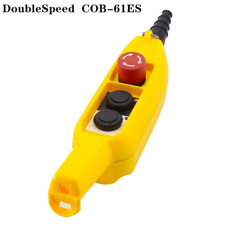 

COB-61E PL-03D2 Непромокаемый подъемный кран Грузовик Кнопочный переключатель Станция управления одинарной/двойной скоростью с аварийной остановкой