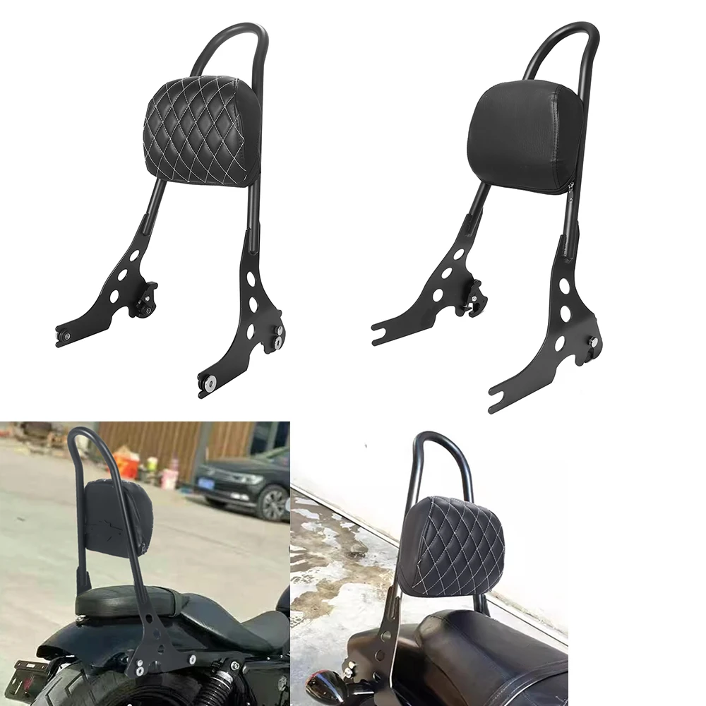 

Съемная подушка для спинки заднего пассажира для мотоцикла Harley Sportster XL883C 883R 2004-2022