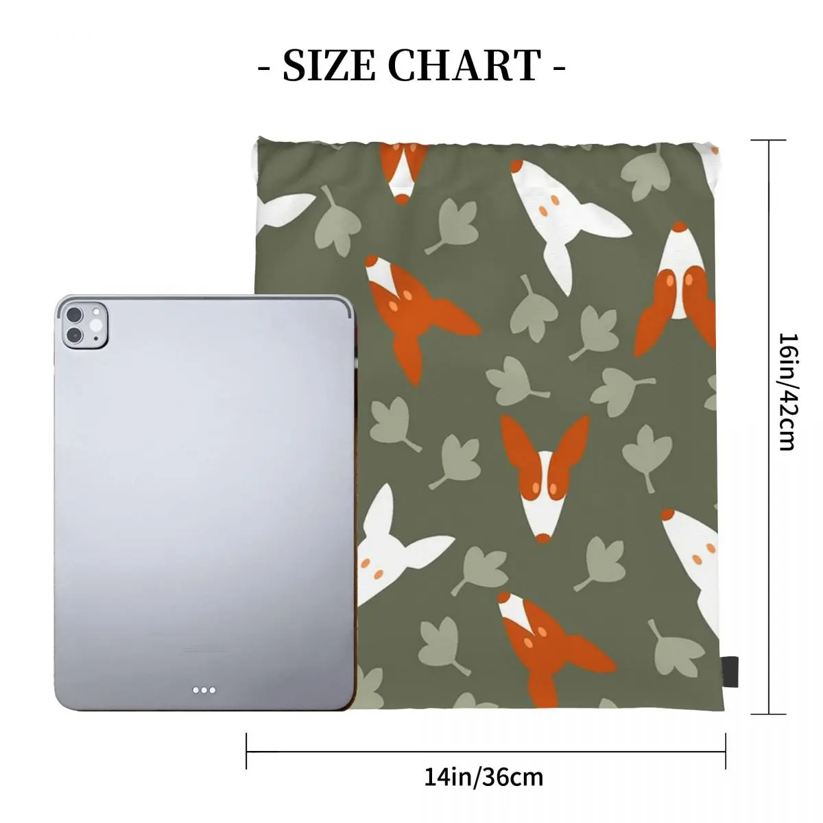 Podencos Backpacks Fashion Portable Drawstring Bags Storage Bag Book Bags For Travel School