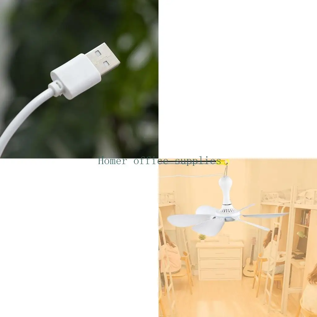

K43B USB 5W Hanging Fan Camping Cooler for Household Bedroom Office School Dormitory