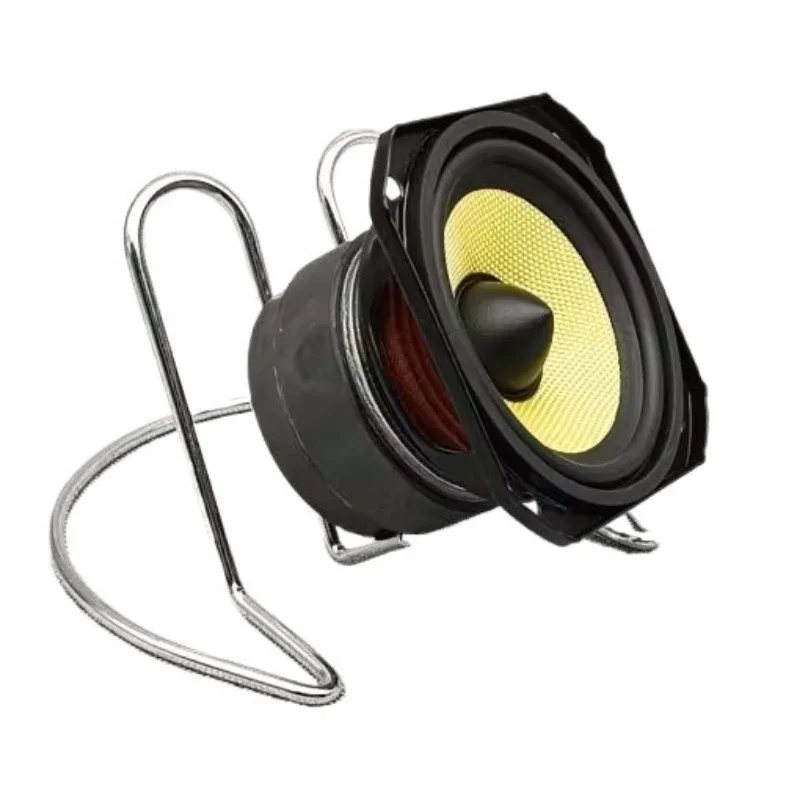 SOTAMIA 1Pcs 3 Inch Mid Subwoofer 4 Ohm 40W Yellow Glass Fiber Basin Bullet Midrange Bass Speaker 20 Core Hifi Power Loudspeaker