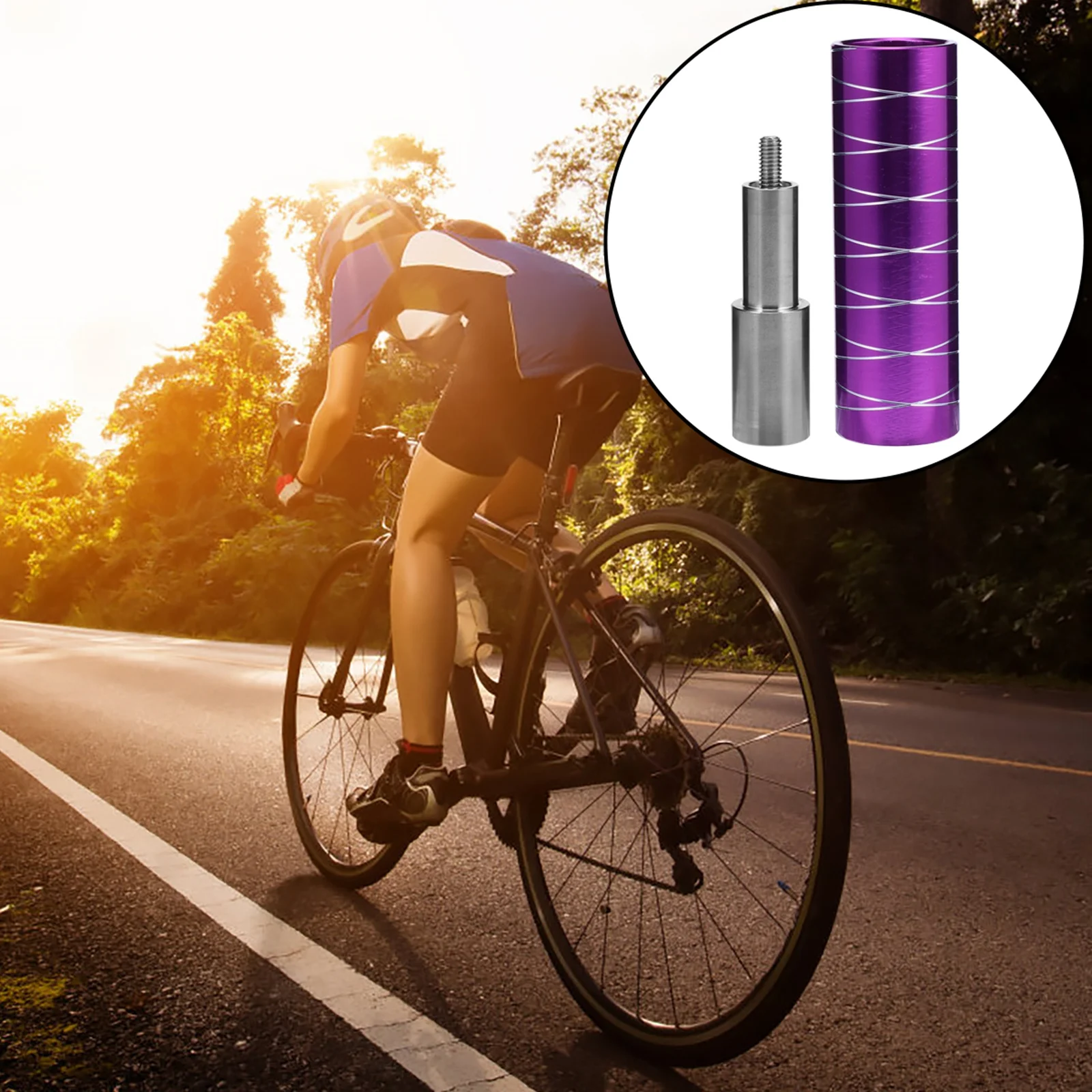 1Set Star Nut Setting Tool Good Hand Feeling Slip Resistant Easy to Operate Suitable Various Bikes Nut Setter