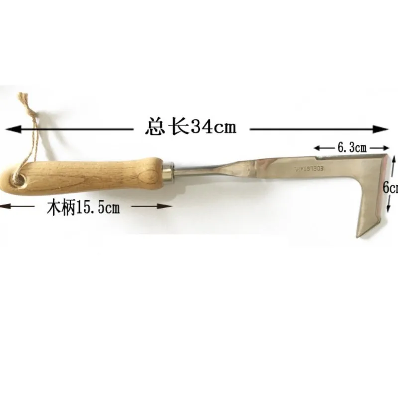 Stainless Steel Mowing Knife Sickle Grass Cutter Garden Agricultural Hand Tools