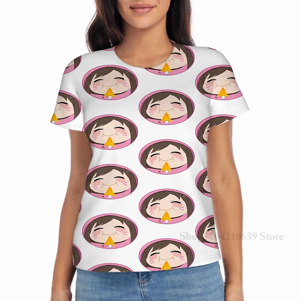 في جميع أنحاء الطباعة أومارو جريملين Dva Dorito Munch! الرجال تي شيرت المرأة أزياء فتاة تي شيرت الصبي قمم المحملات قصيرة الأكمام بلايز #3