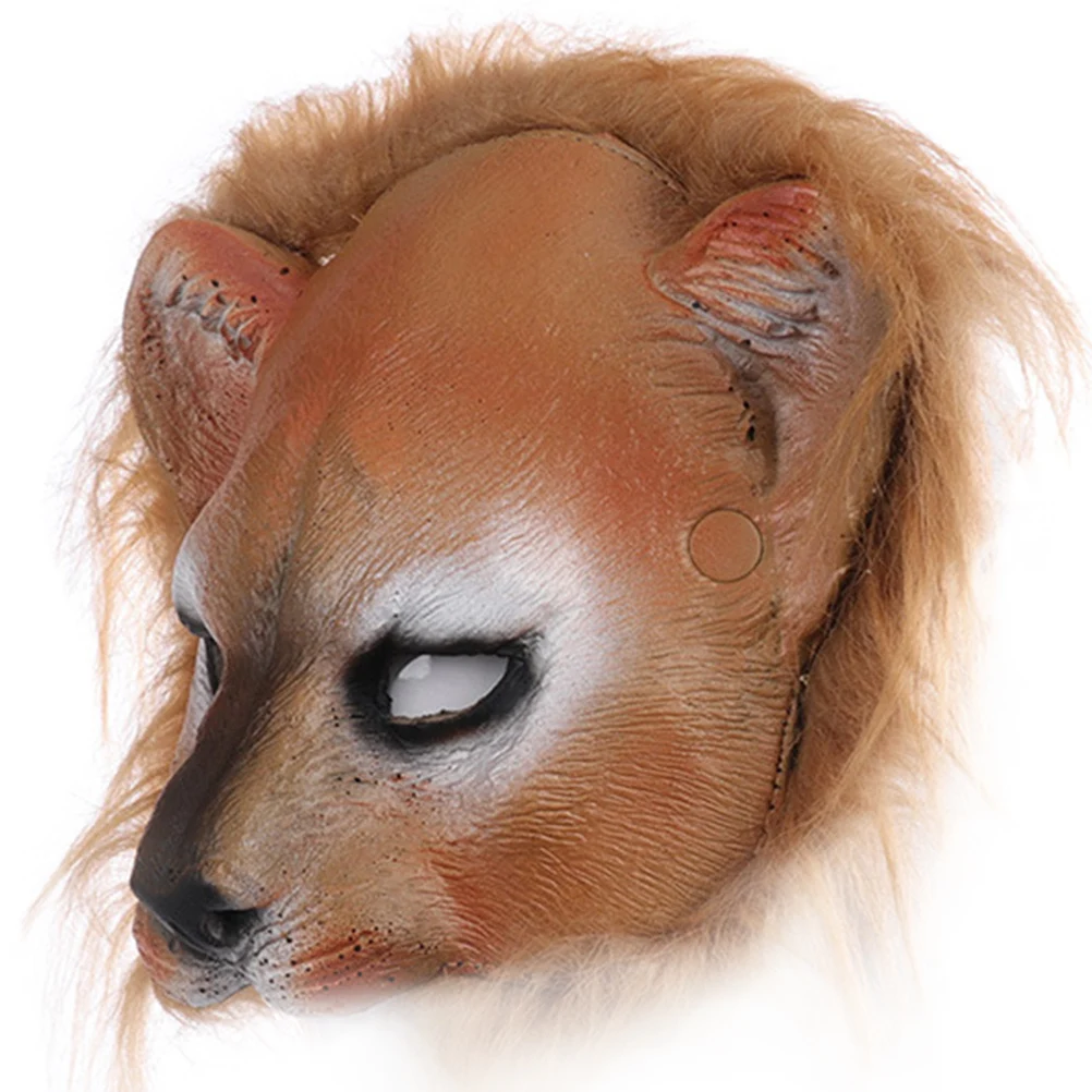 

Halloween Leopard Mask PU Breathable Adult Cosplay Party Masks Half Print Masquerade Costume Toy Gifts Accessories