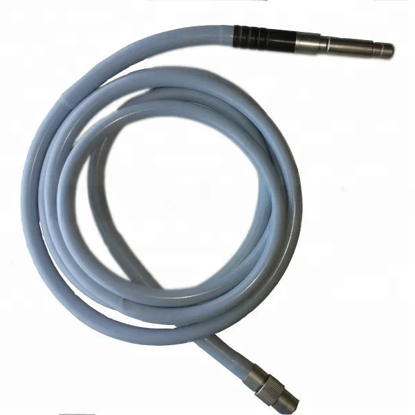 Basic Surgical Instruments Endoscopic Optical Cable Light Conducting Fiber Cable for Endoscopes 3 Meter