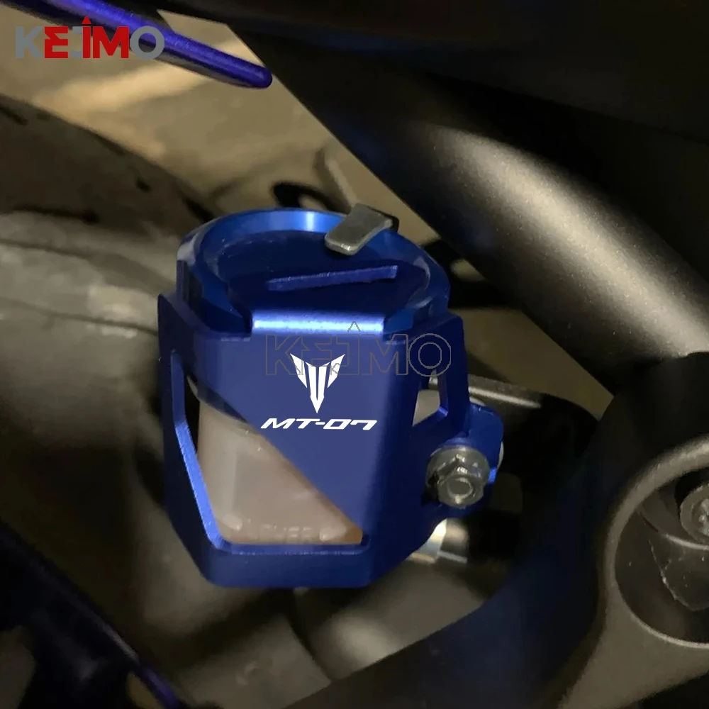 

2020 2019 2018 2017 2016 Motorcycle Rear Brake Fluid Reservoir Cover Protector Guard For Yamaha mt07/FZ07 MT07 mt MT 07 FZ 2015