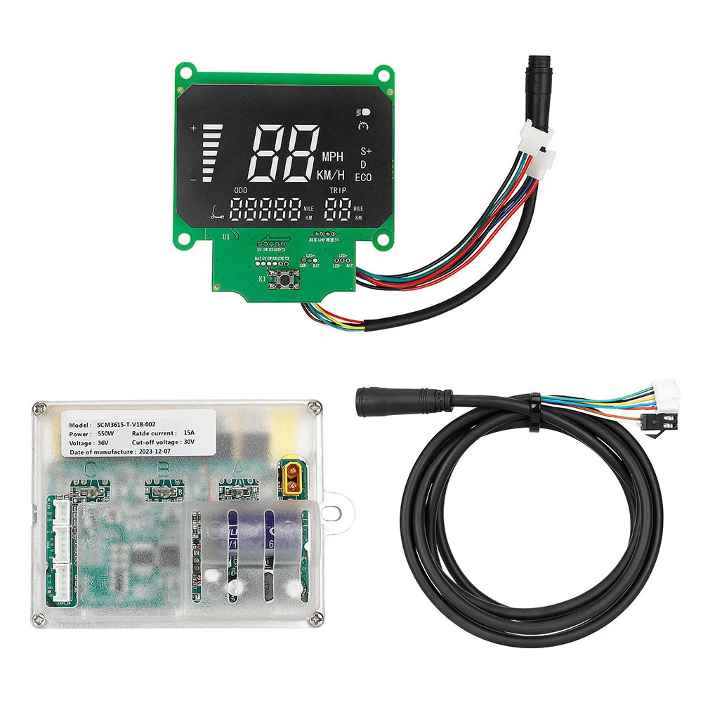 

For DUCATI Electric Scooter Controller And Meter Set 36V 550W Controller MW95 Meter Instrument With Cable Kit For E-scooter