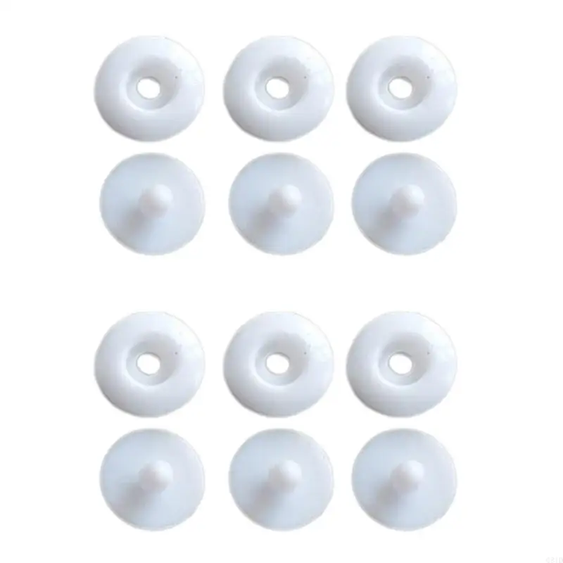 Pack of 4/6 Portable and Multipurpose Hand Bag Rivet Set for Secure Hand Bag Handle Attachment Robust Plastic Fasteners
