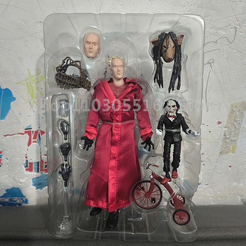 Movie Toy Figure Saw Jigsaw Red Robe Action Figure Black Robe GK Statue Manga Deluxe Figure Anime Collection Model Birthday Gift - view 6
