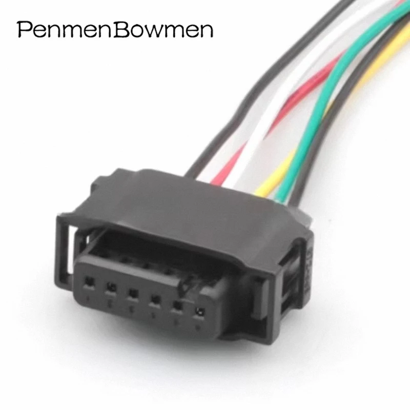 1 Set 6 Pin 872-665-001 Car Radar Reversing Radar Eye Blind Spot Module Electrical Cable Connectors Wire Harness Plug