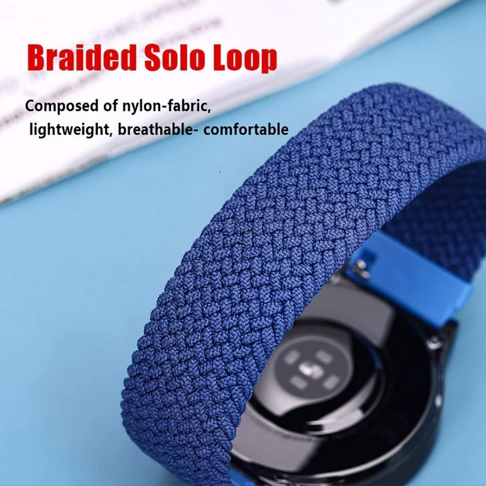 20mm 22mm Band for Samsung Galaxy watch 4 5 6 Pro Classic Gear S3 44mm 40mm 45mm bracelet correa Huawei watch GT 2e 3 4 strap image 3