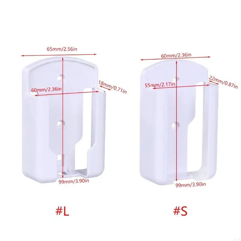 R9JE Remote Control Holder Rack Kotak Penyimpanan Media Perekat