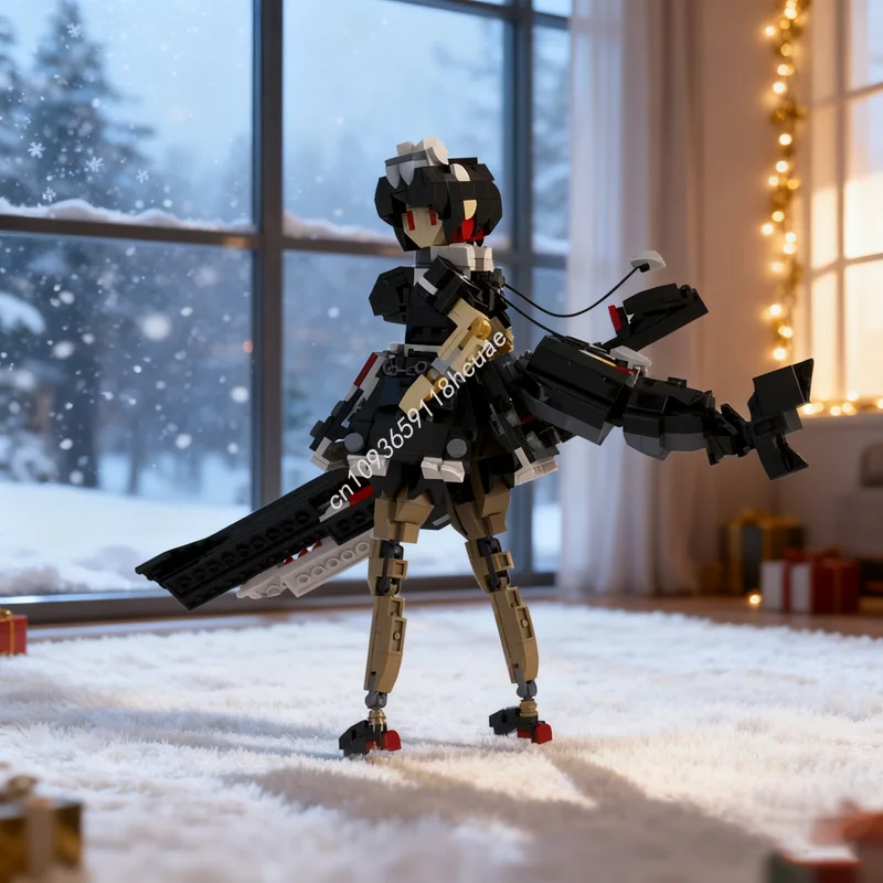 

869pcs MOC ELLEN JOE Zenless Zone Zero Model Building Toys Blocks Construction DIY Christmas Gifts Creative Idea Kids Birthday