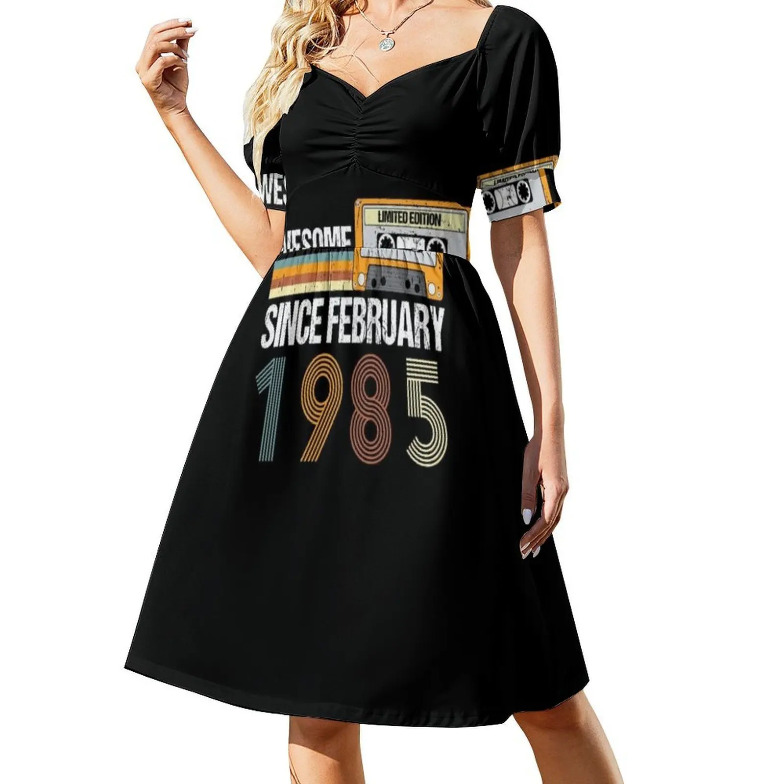 رهيبة منذ فبراير 1985 | هدايا عيد الميلاد الثامن عشر | 38 فستان بوهيمي عتيق بأكمام منتفخة أو خيارات بدون أكمام لفستان النساء #2