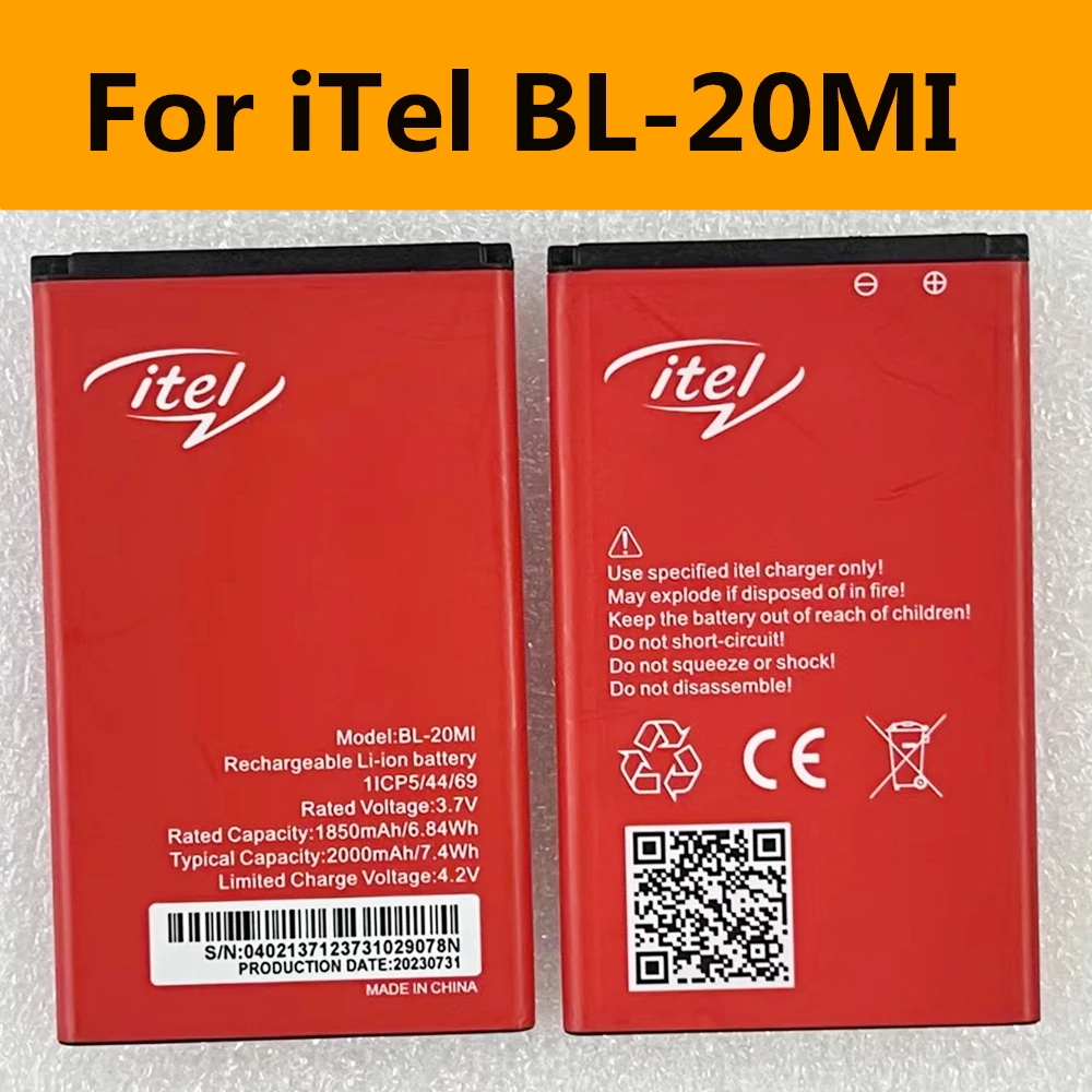 

Original New 3.7V 3020mAh For iTel BL-20MI Mobile Phone Battery